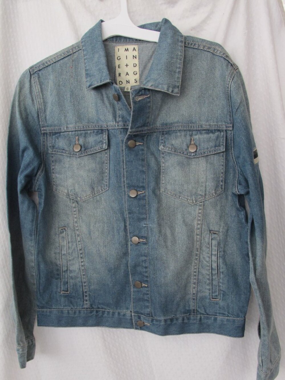 New - Imagine Dragons Unisex Denim Jacket - S